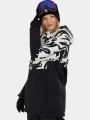 jacheta hanorac pt. femei Fundango Birch ECO Logo Anorak negru 1