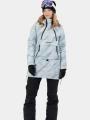 geaca de schi pt. femei Fundango Hooper ECO Anorak albastru deschis 1