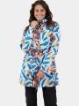 haine de ploaie pt. femei Fundango Regina II Waterproof Trench Jacket albastru 1