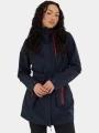 haine de ploaie pt. femei Fundango Regina III Waterproof Trench Jacket albastru inchis 1