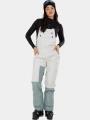 salopeta de schi pt. femei Fundango Sakura ECO Bib Pants verde 1