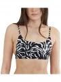 sutien bikini pt. femei Fundango Moana Bralette Top negru 1