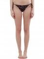 chiloti bikini pt. femei Fundango Innisfil Tie-side Bottoms negru 1