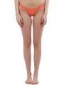 chiloti bikini pt. femei Fundango Madison High Cut Bottoms portocaliu 1