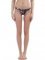 chiloti bikini pt. femei Fundango Madison High Cut Bottoms negru 1