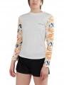lycra cu maneci lungi pt. femei Fundango Loren Long Sleeve Rashguard alb 1