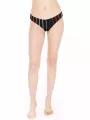 chiloti bikini pt. femei Fundango Hogg bottom negru 1