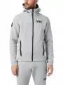pulover cu gluga pt. barbati Helly Hansen Hp Ocean Fz Jacket gri 1