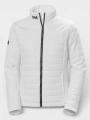 geaca matlasata de tranzitie pt. femei Helly Hansen W Crew Insulator Jacket 2.0 alb 1