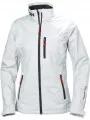 jacheta pentru navigatie pt. femei Helly Hansen W Crew Jacket alb 1