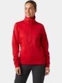 pulover polar pt. femei Helly Hansen W Crew Fleece Jacket rosu 1