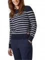 pulover pt. femei Helly Hansen W Molene Wool Sweater albastru inchis 1
