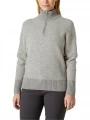 pulover tricotat pt. femei Helly Hansen W Arctic Iceland Knit gri 1