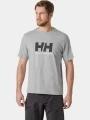 tricou cu maneci scurte pt. barbati Helly Hansen Hh Logo T-Shirt 2.0 gri 1