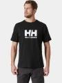 tricou cu maneci scurte pt. barbati Helly Hansen Hh Logo T-Shirt 2.0 negru 1