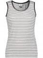 tricou fara maneci pt. femei Luhta Luhta Halkis alb 1