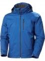 jacheta de primavara pt. barbati Helly Hansen Crew Hooded Midlayer Jacket albastru 1