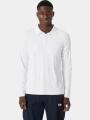 tricou cu maneci lungi pt. barbati Helly Hansen Crewline Ls Polo alb 1
