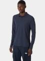 tricou cu maneci lungi pt. barbati Helly Hansen Crewline Ls Polo albastru inchis 1