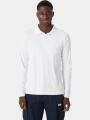 tricou cu maneci lungi si guler pt. barbati Helly Hansen Crewline Ls Polo alb 1