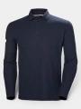 tricou cu maneci lungi si guler pt. barbati Helly Hansen Crewline Ls Polo albastru inchis 1