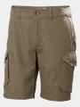 pantaloni scurti cu buzunare laterale pt. barbati Helly Hansen Dock Cargo Shorts oliv 1