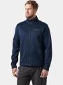 pulover polar pt. barbati Helly Hansen Hp Fleece Jacket 2.0 albastru inchis 1