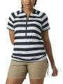 tricou cu maneci scurte pt. femei Helly Hansen W Siren 1/2 Zip T-Shirt albastru inchis 1