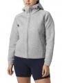 pulover cu gluga pt. femei Helly Hansen W Hp Ocean Fz Jacket 2.0 gri 1