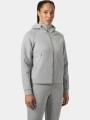 pulover cu gluga pt. femei Helly Hansen W Hp Ocean  Fz Short Jacket gri 1