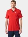 tricou cu guler pt. barbati Helly Hansen Ocean Polo 2.0 rosu 1