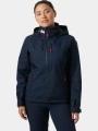 jacheta pentru navigatie pt. femei Helly Hansen W Crew Hooded Midl Jacket 2.0 albastru inchis 1