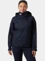 jacheta pentru navigatie pt. femei Helly Hansen W Crew Hooded Jacket 2.0 albastru inchis 1