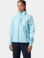 jacheta pentru navigatie pt. femei Helly Hansen W Crew Jacket 2.0 albastru deschis 1