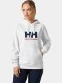 pulover cu gluga pt. femei Helly Hansen W Hh Logo Hoodie 2.0 alb 1