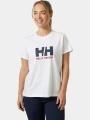tricou cu maneci scurte pt. femei Helly Hansen W Hh Logo T-Shirt 2.0 alb 1