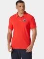 tricou cu guler pt. barbati Helly Hansen Hp Race Polo 2.0 rosu 1