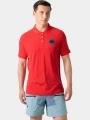 tricou cu guler pt. barbati Helly Hansen Hp Race Polo rosu 1
