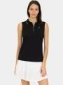 tricou fara maneci pt. femei Luhta Luhta Hanttula negru 1