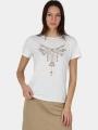 tricou cu maneci scurte pt. femei Luhta Luhta Herttola alb 1