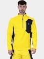 pulover polar pt. barbati Spyder Bandit 1/2 Zip galben 1