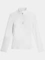 pulover polar pt. femei Spyder Shimmer Bug 1/2 Zip alb 1