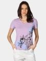 tricou cu maneci scurte pt. femei Luhta Luhta Ellis violet 1