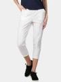 pantaloni capri pt. femei Luhta Luhta Iiranta alb 1