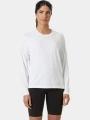tricou cu maneci lungi, pentru sport pt. femei Helly Hansen W Shine Solen Ls Crew alb 1
