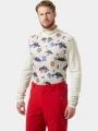 top lenjerie de corp pt. barbati Helly Hansen Lifa Merino Midweight 1/2 Zip alb 1