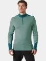 top lenjerie de corp pt. barbati Helly Hansen Lifa Merino Midweight 1/2 Zip verde 1