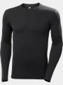 top lenjerie de corp pt. barbati Helly Hansen Lifa Merino Midweight Crew negru 1