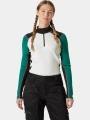 top lenjerie de corp pt. femei Helly Hansen W Lifa Merino Midw 1/2 Zip alb 1