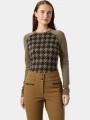 top lenjerie de corp pt. femei Helly Hansen W Lifa Merino Midw Gra Crew oliv 1